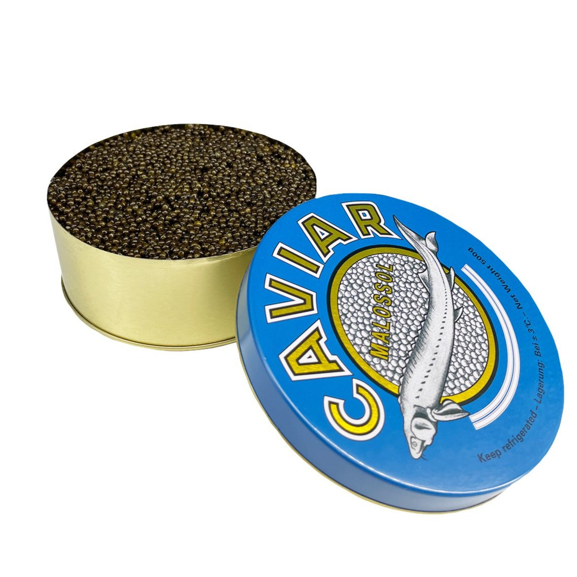Ossetra Traditional Malossol Caviar (Metal Tin) – Fishyardnyc