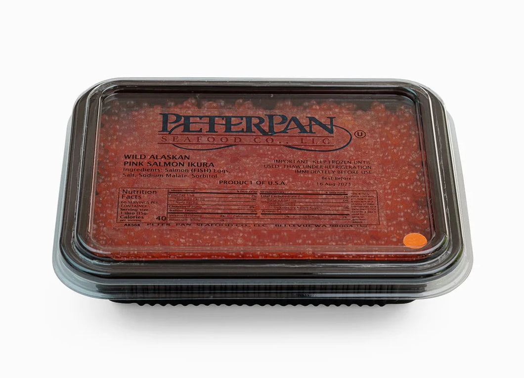 Salmon Roe From Alaska Peter Pan Wild Alaskan Chum Salmon