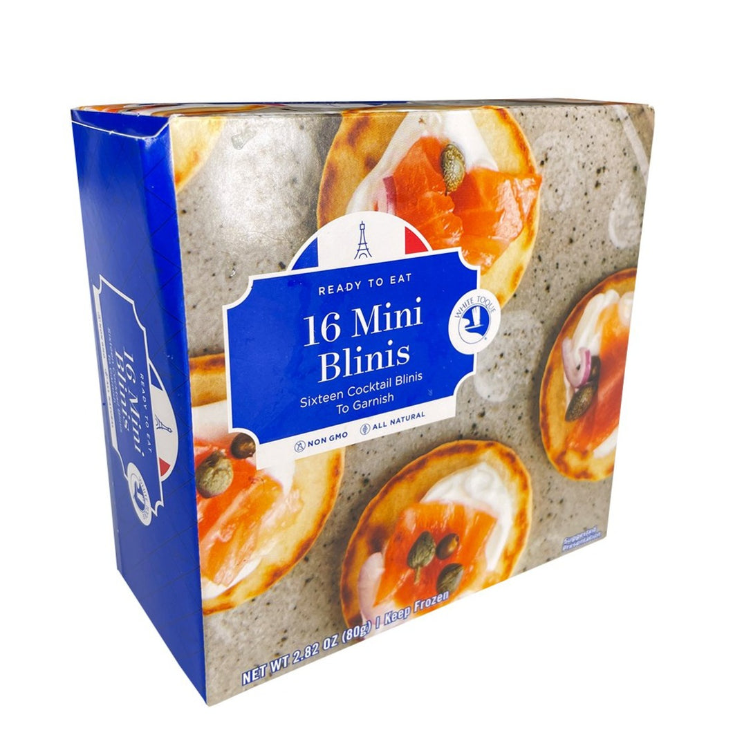 French Mini Blinis 16 pieces