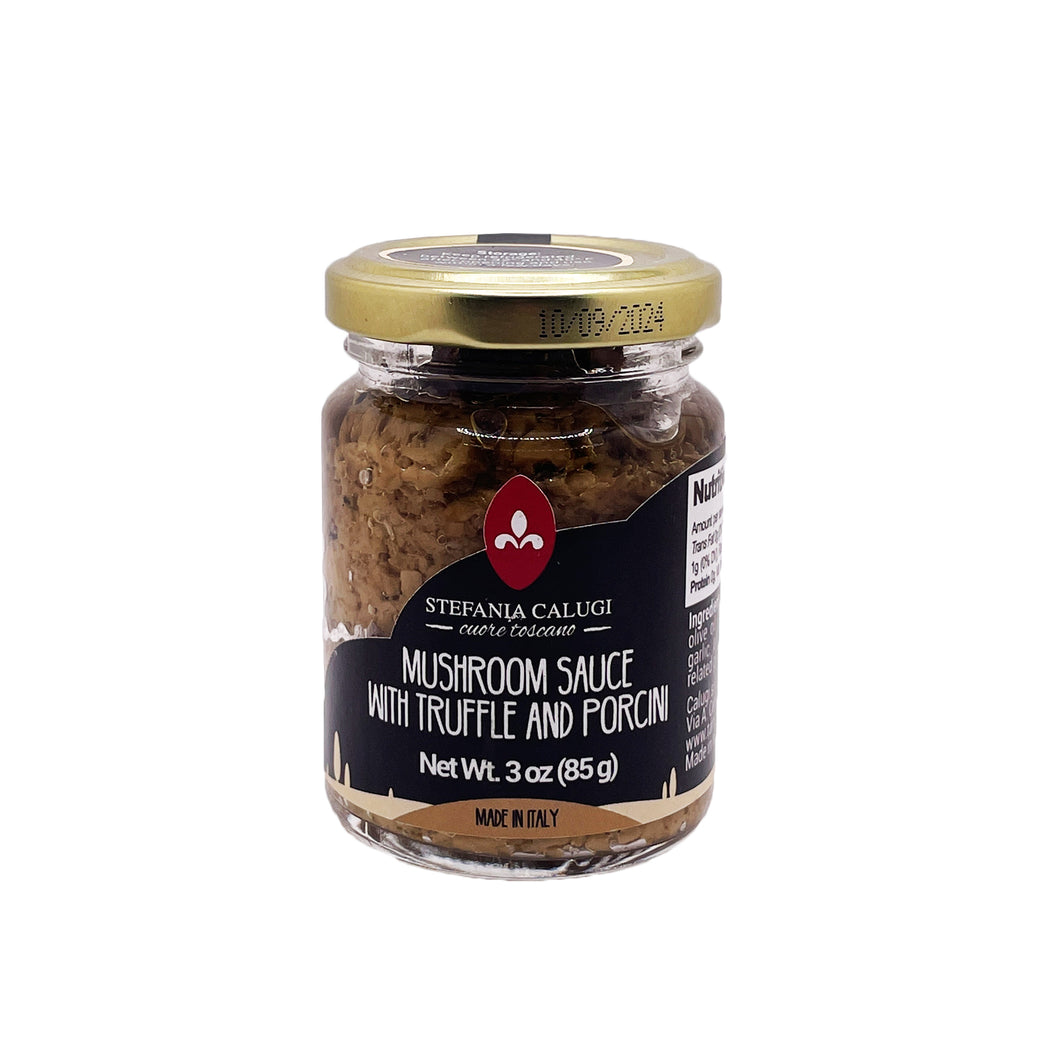 Stefania Calugi Mushroom Sauce With Truffle and Porcini 85g