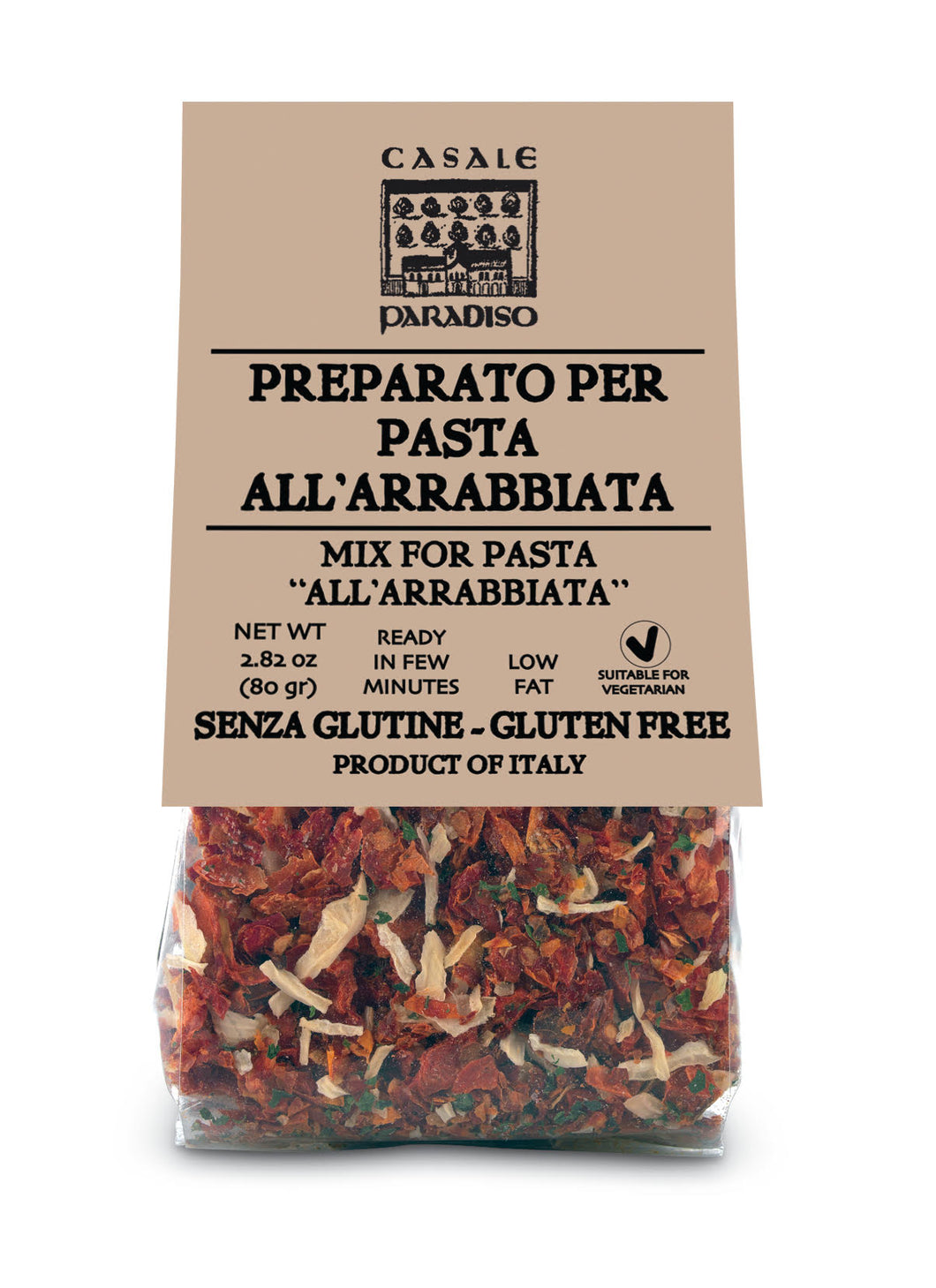 Preparato Pasta all'Arrabiata- Mix for Pasta all'Arrabiata By Casale Paradiso