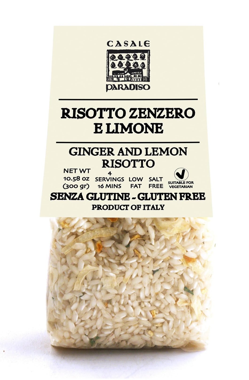 Risotto Zenzero E Limone- Risotto with Ginger and Lemon By Casale Paradiso