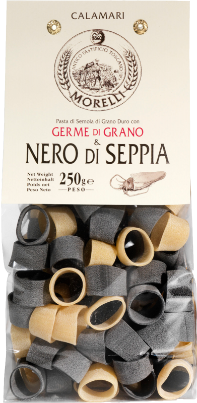 Calamari Black Squid Ink and Wheat Germ by Morelli