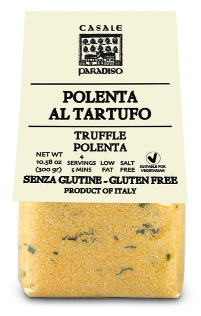 Polenta al Tartufo- Polenta With Truffle By Casale Paradiso