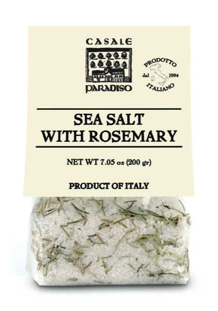 Sale Marino Al Rosmarino- Sea Salt With Rosemary By Casale Paradiso