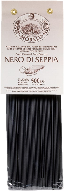 Squid Ink Linguine by Morelli
